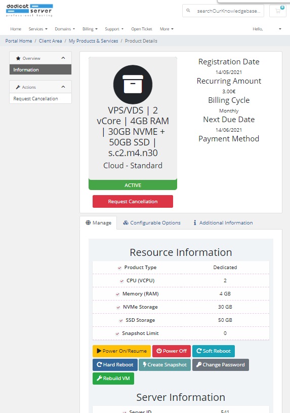 Rettelse naturpark parallel Cloud VPS (KVM) | 2 Core | 4GB RAM | 30GB NVME + 50GB SSD - 3€/month  (Bucharest/Europe ) — LowEndTalk